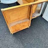 Bistro or corner restaurant bench. 50/60's