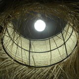 Suspension in palm leaf