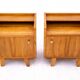 Pair of Art Deco bedside tables, Poland, 1950s.