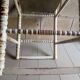 Old wooden sofa-bedside tip turned