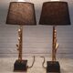 Pair of Deknudt lamps
