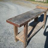 Oak and coniferous workbench