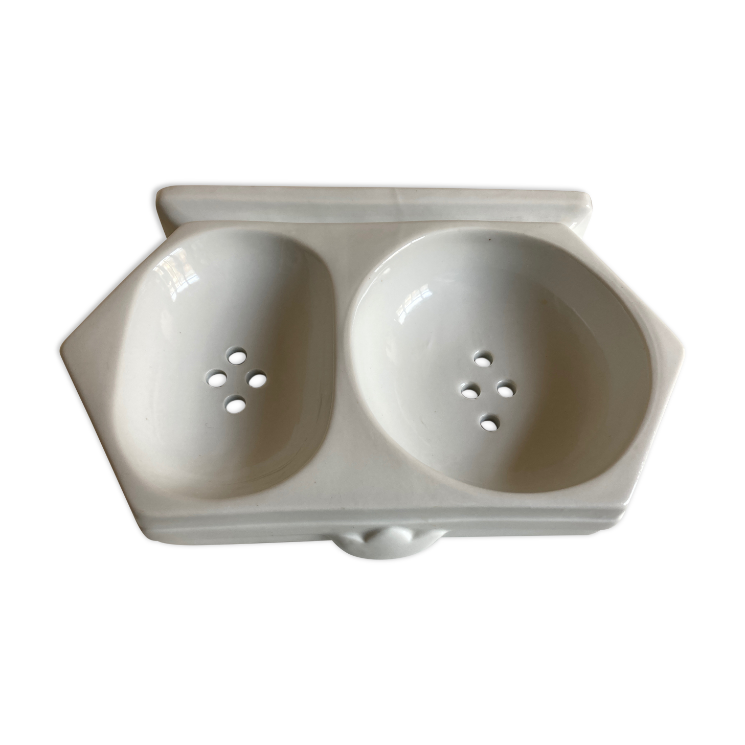 Bathroom shelf soap holder wall 19th