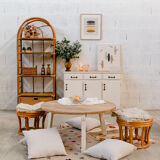 Old rattan library
