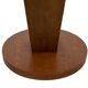 Vintage side table art deco style 80s wood minimalist design