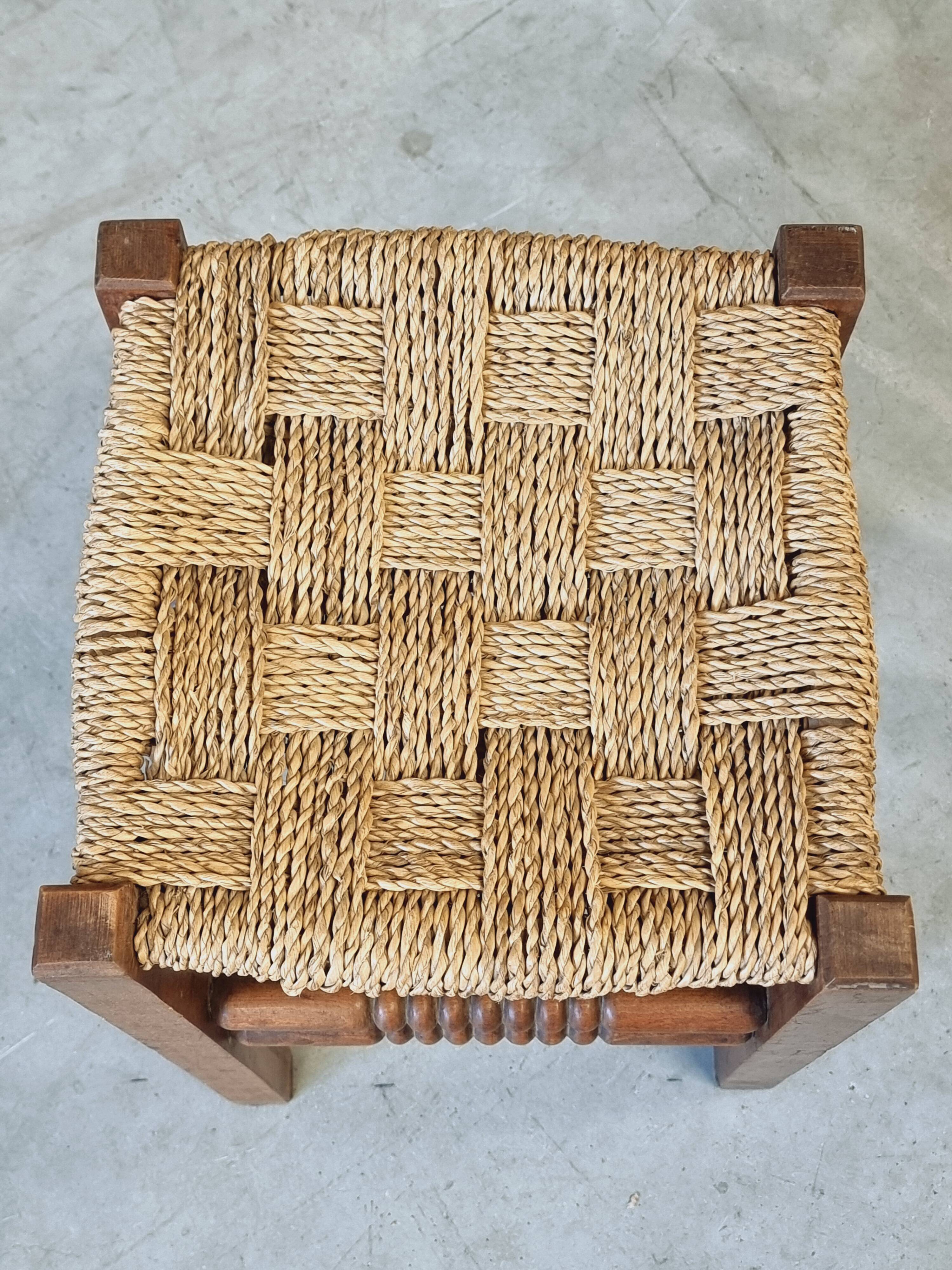 Vintage stool side table plant table