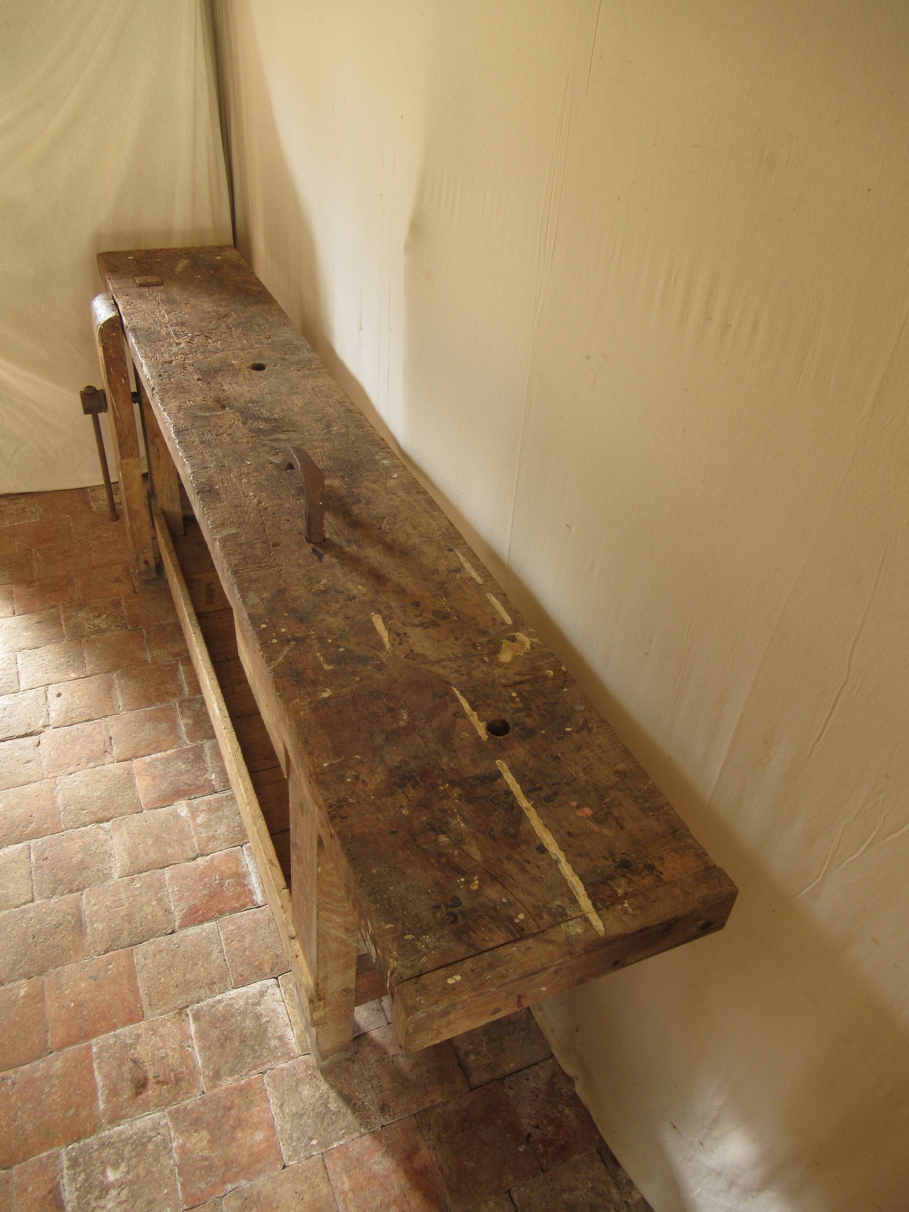 Cabinetmaker's workbench.