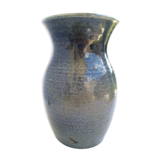 Bodin blue sandstone vase, La Borne, Puisaye