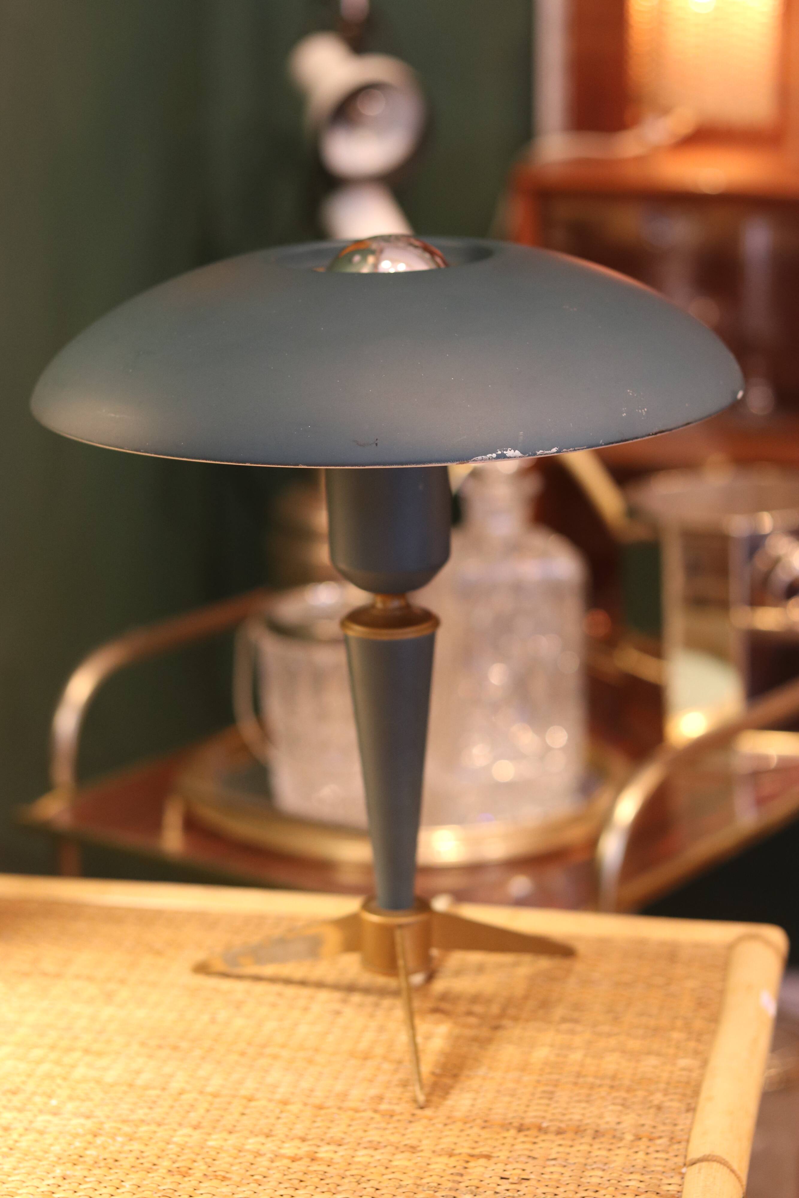 Lampe bijou de Louis Kalff, 1950s