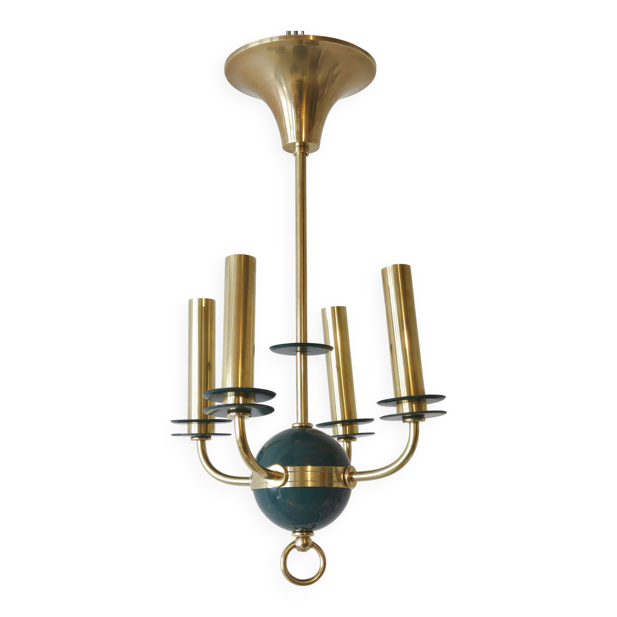 Vintage 1950s pendant light