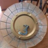 Plafonnier nacre vintage