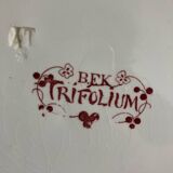 6 BFK dinner plates - Trifolium service