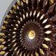 Large decorative openwork ceramic dish Vallauris 60s