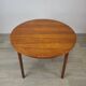 Table à manger scandinave années 1970 en pin