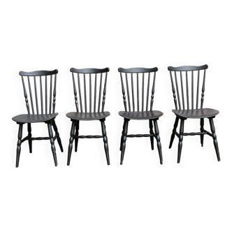 Lot de 4 chaises bistrot Baumann Tacoma