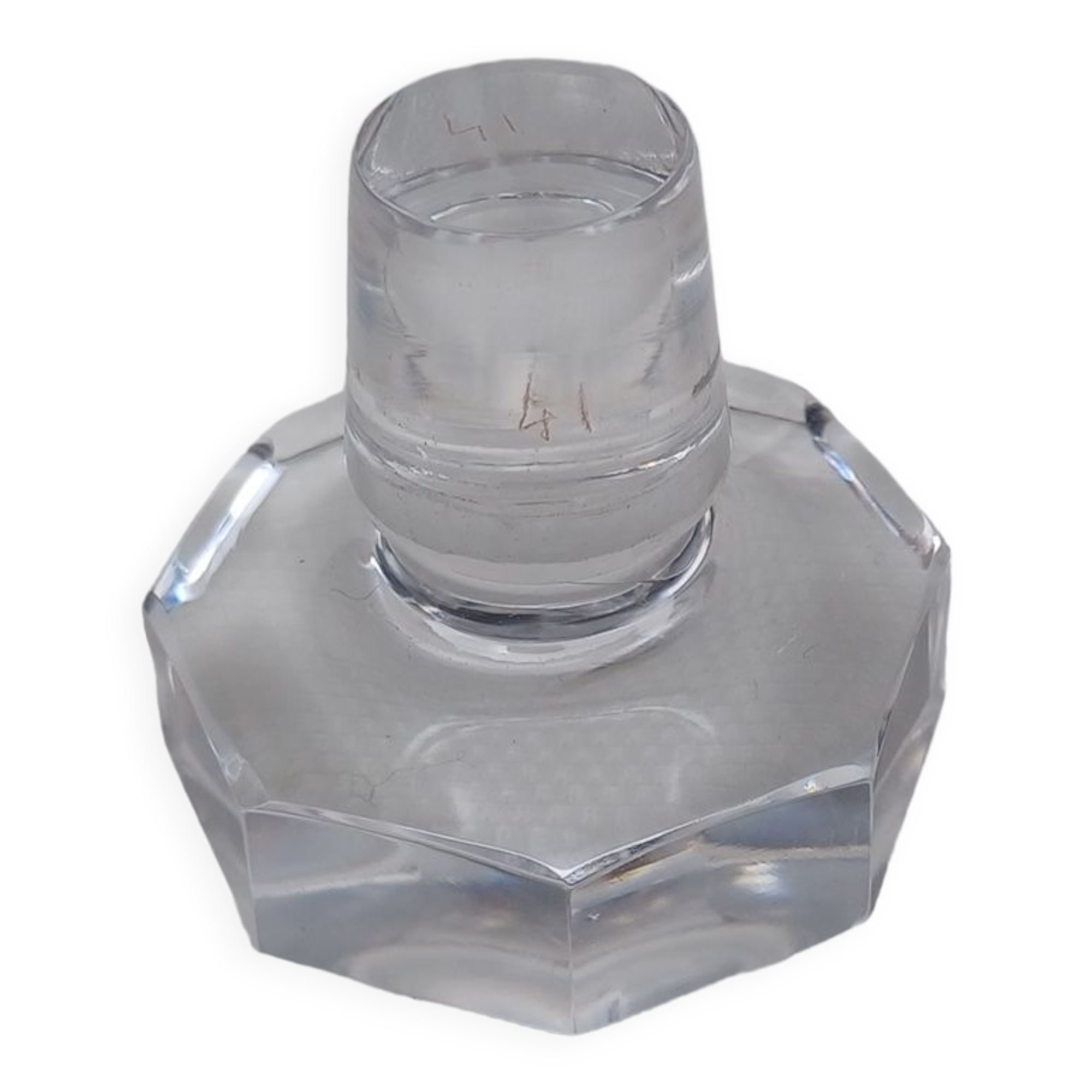 Carafe in baccarat crystal, talleyrand model, 60s.
