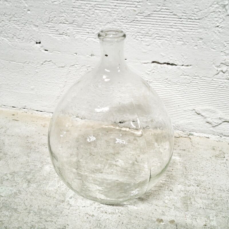 Demijohn transparent glass