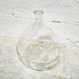 Dame jeanne transparente en verre