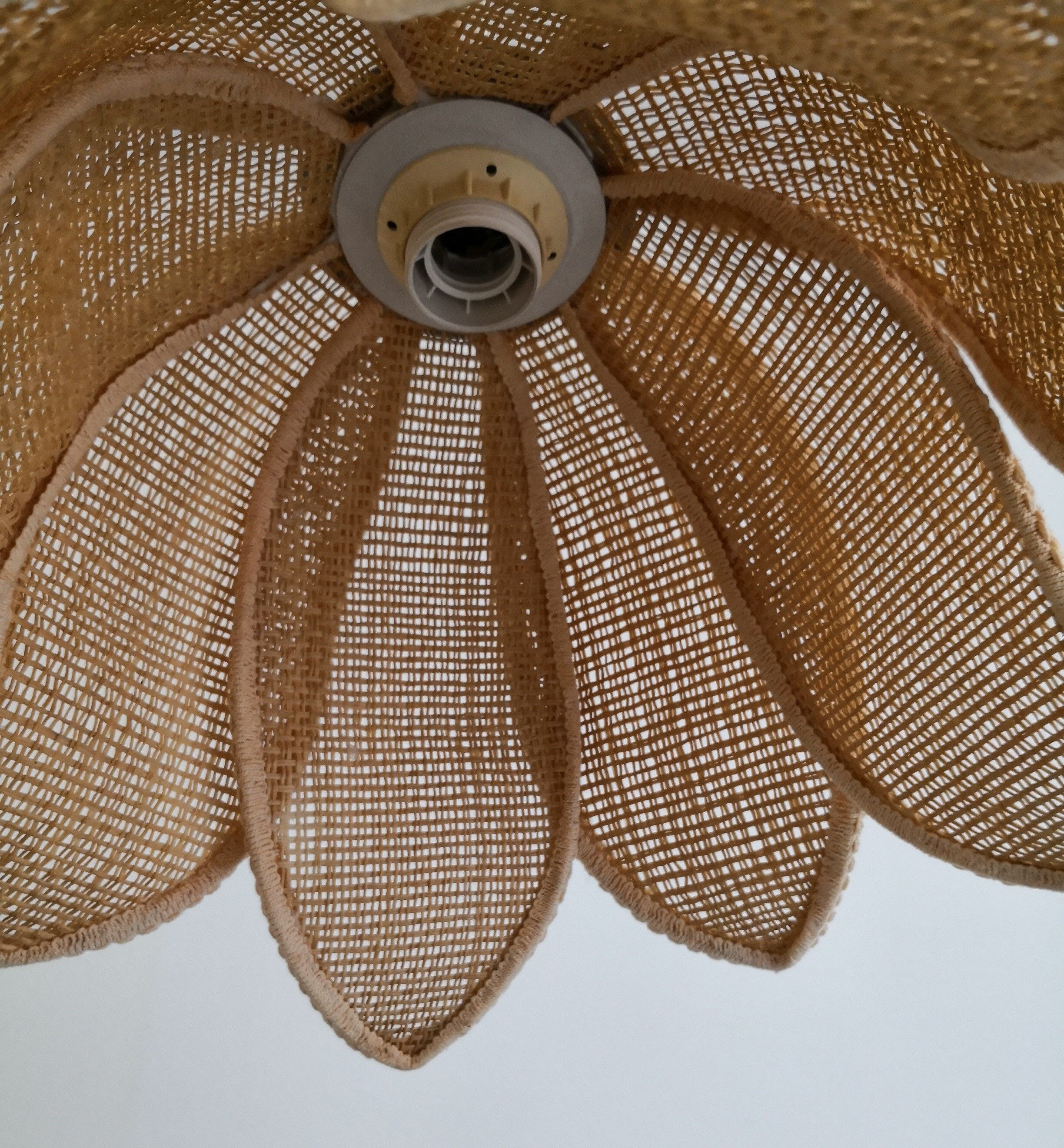 Flower hanging lamp 1970