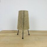 50s tripod rope lamp
