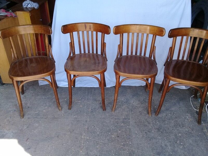 Set of 4 chairs bistro