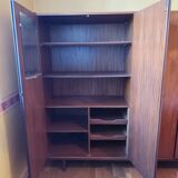 Armoire 4 portes design vintage années 60 | fabricant belge van pelt (signé