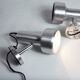 Paire d'appliques SCE 1970 aluminium ref 2312