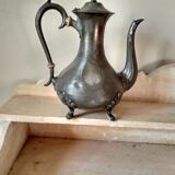 Pewter teapot