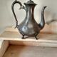 Pewter teapot