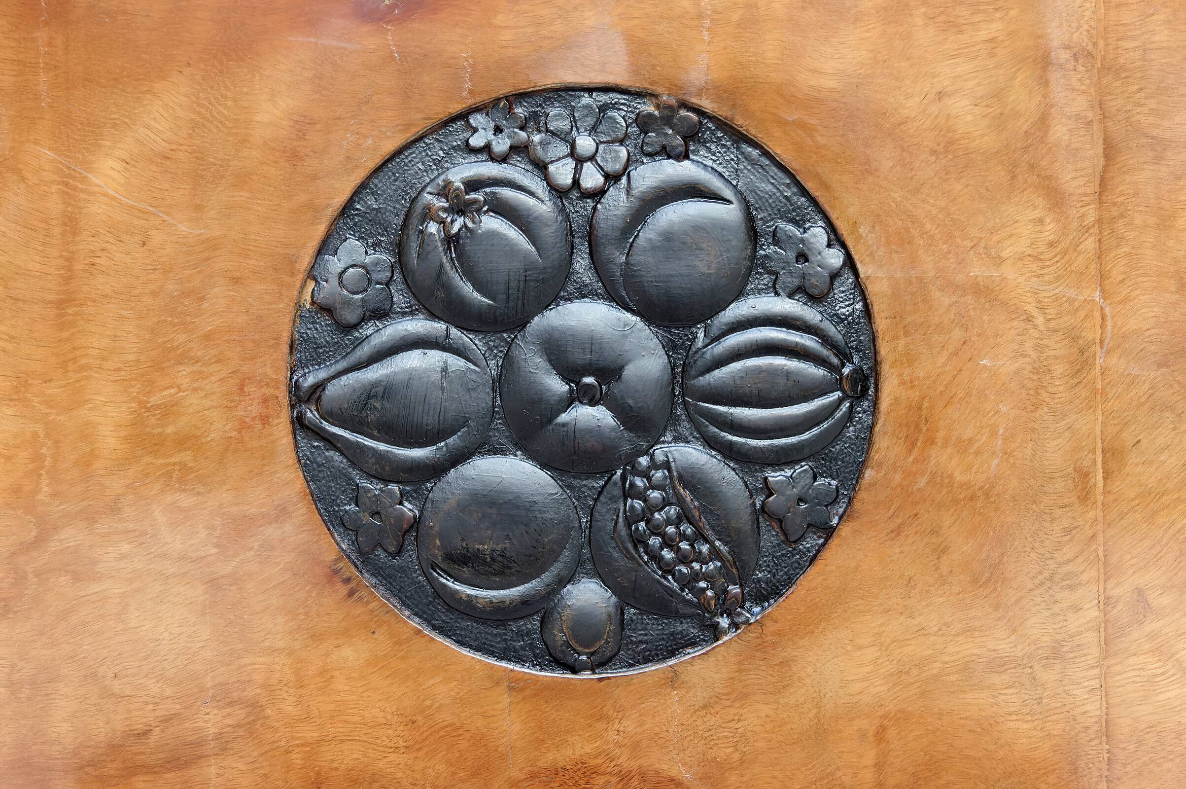 Lit double Art Déco, France, Circa 1920