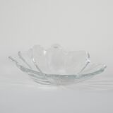 Plat danois en verre par Holmegaard, années 1970