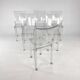 Set of 6 La Marie Chairs by Starck for Kartell, 1990s