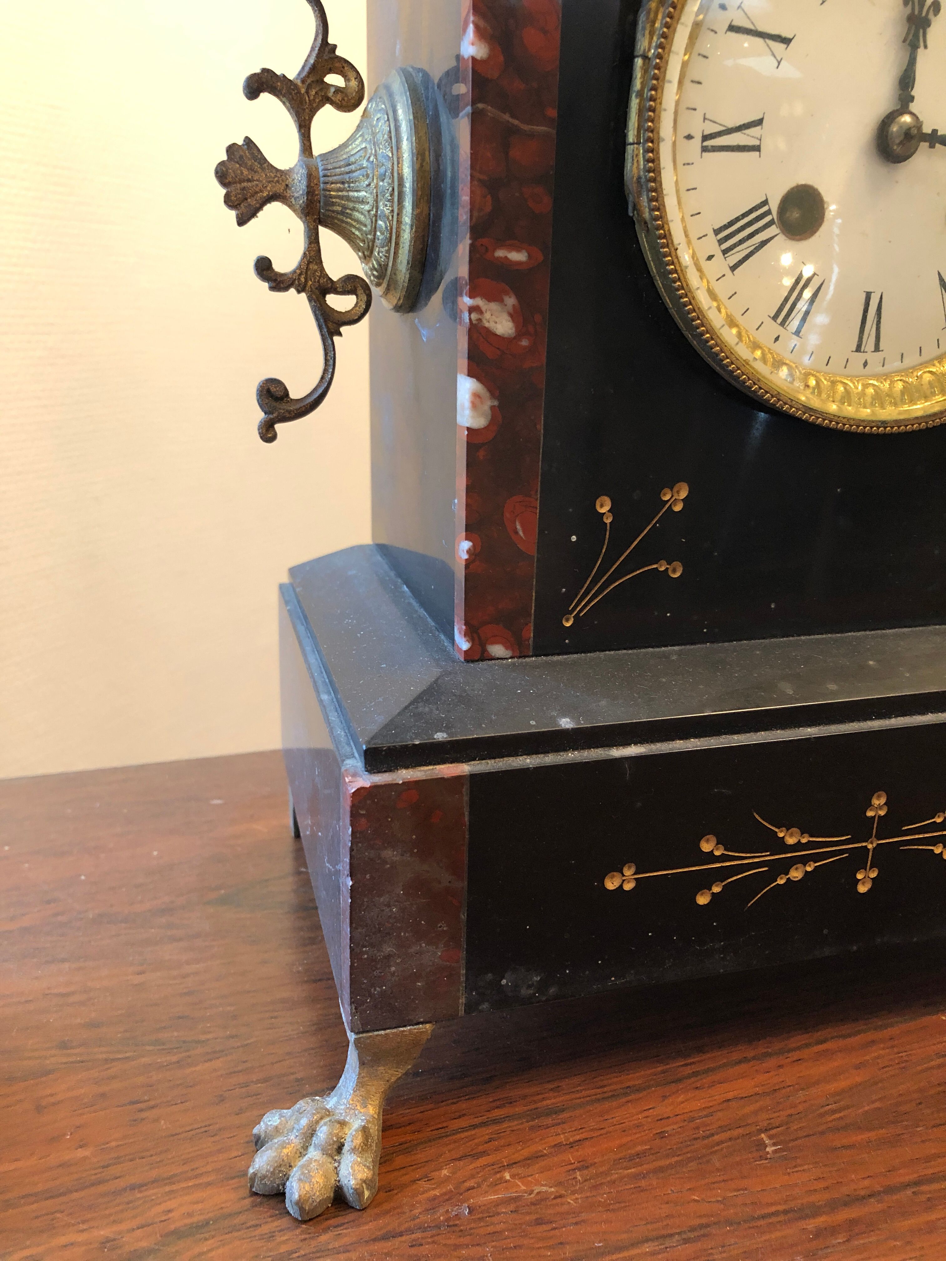 Marble and Regular Clock, Napoleon III