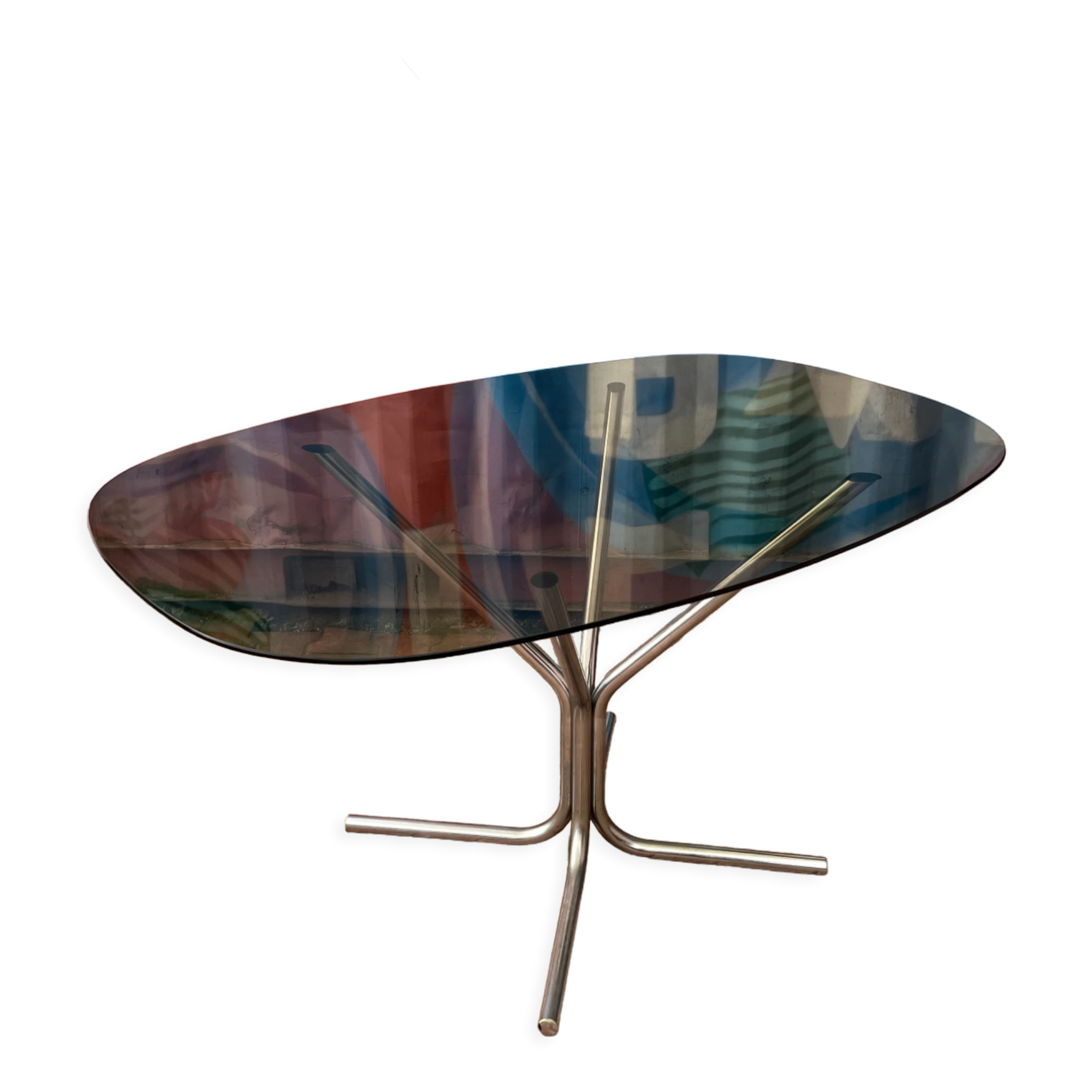 Glass table 1970