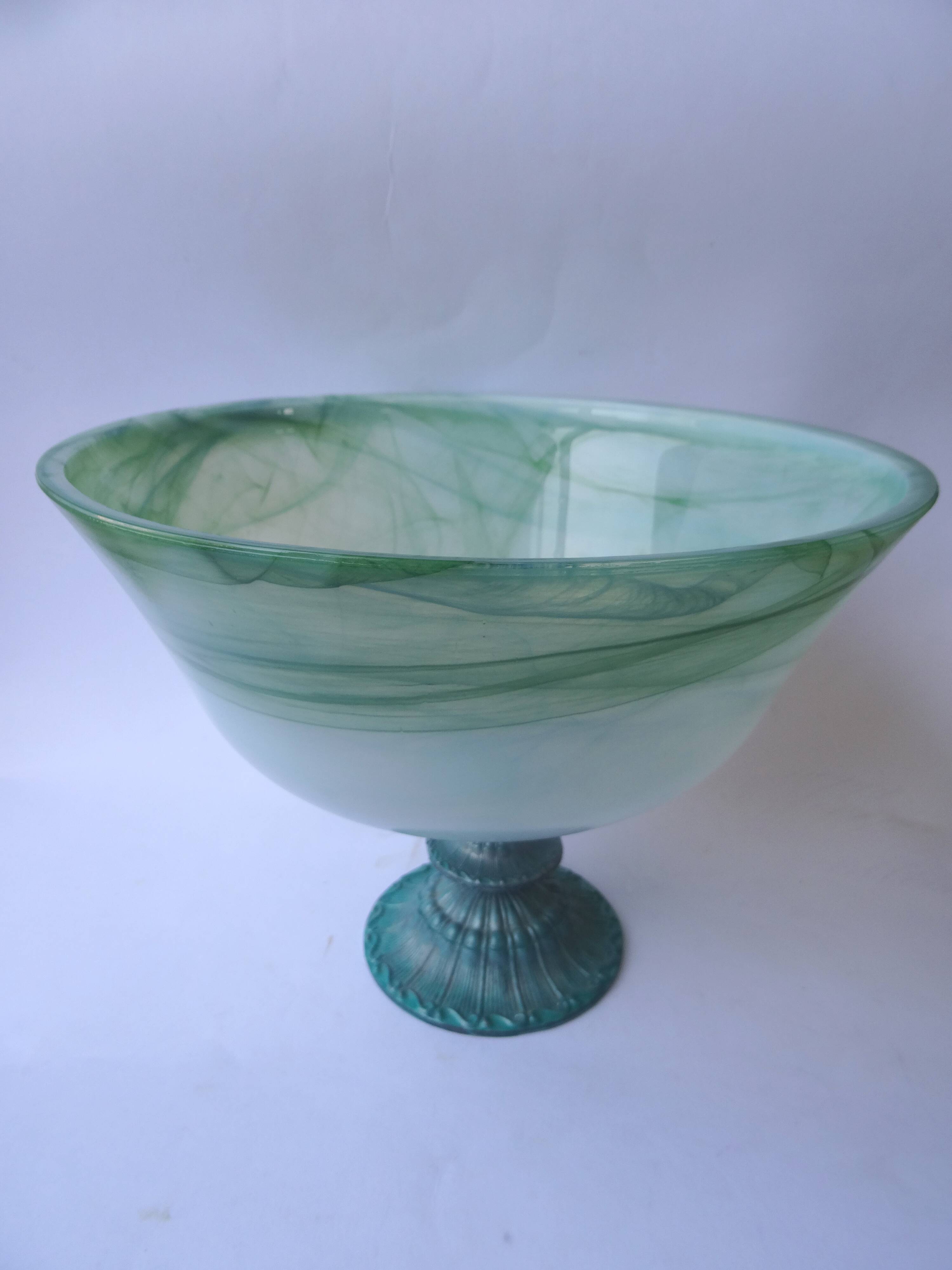 Murano glass fruit cup