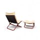 Folding chaise longue "Open" by Jan Dranger and Johan Huldt for Innovator, 1970s.