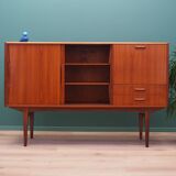 Teak highboard, Danish design, 1960s, production: Denmark
