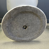 Vintage fiberglass space age tulip dining chairs, set of 4 - 1960s