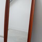 Large Scandinavian teak mirror