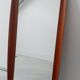 Miroir scandinave en teck 74 X 37 cm