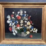 Rudi de Vos. Still life with flowers.