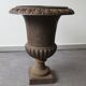 Cast iron planter in the style of a Campana urn, France