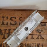 Bubble molded glass wall lamp