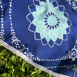 Vintage round tablecloth