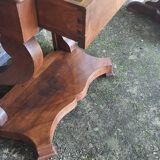 Walnut console