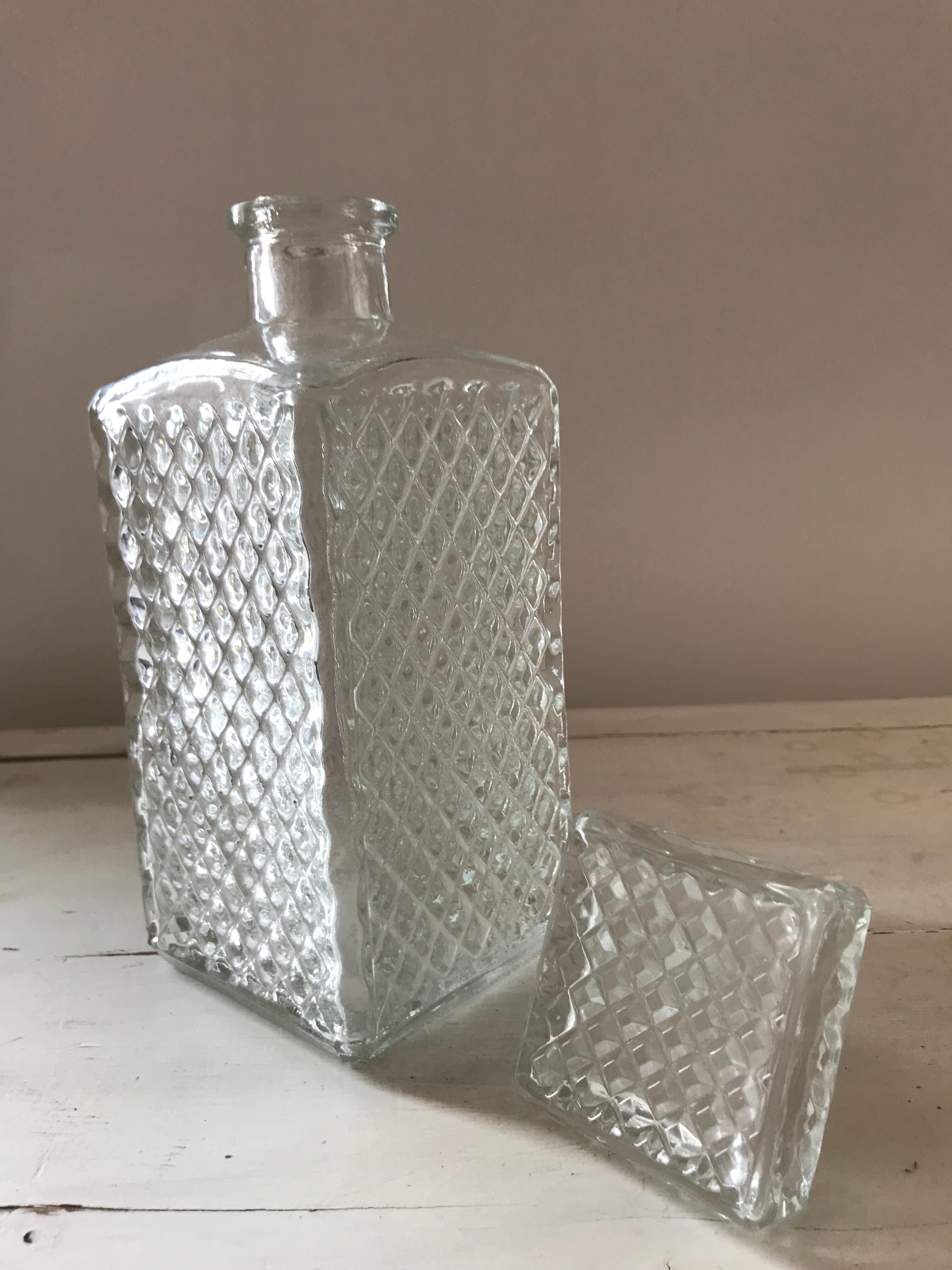 Vintage whiskey decanter