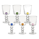 6 Glasses 4 Balls