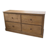 Meuble de métier pin 1950 175cm