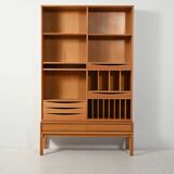 Oak bookcase by Marian Grabinski
