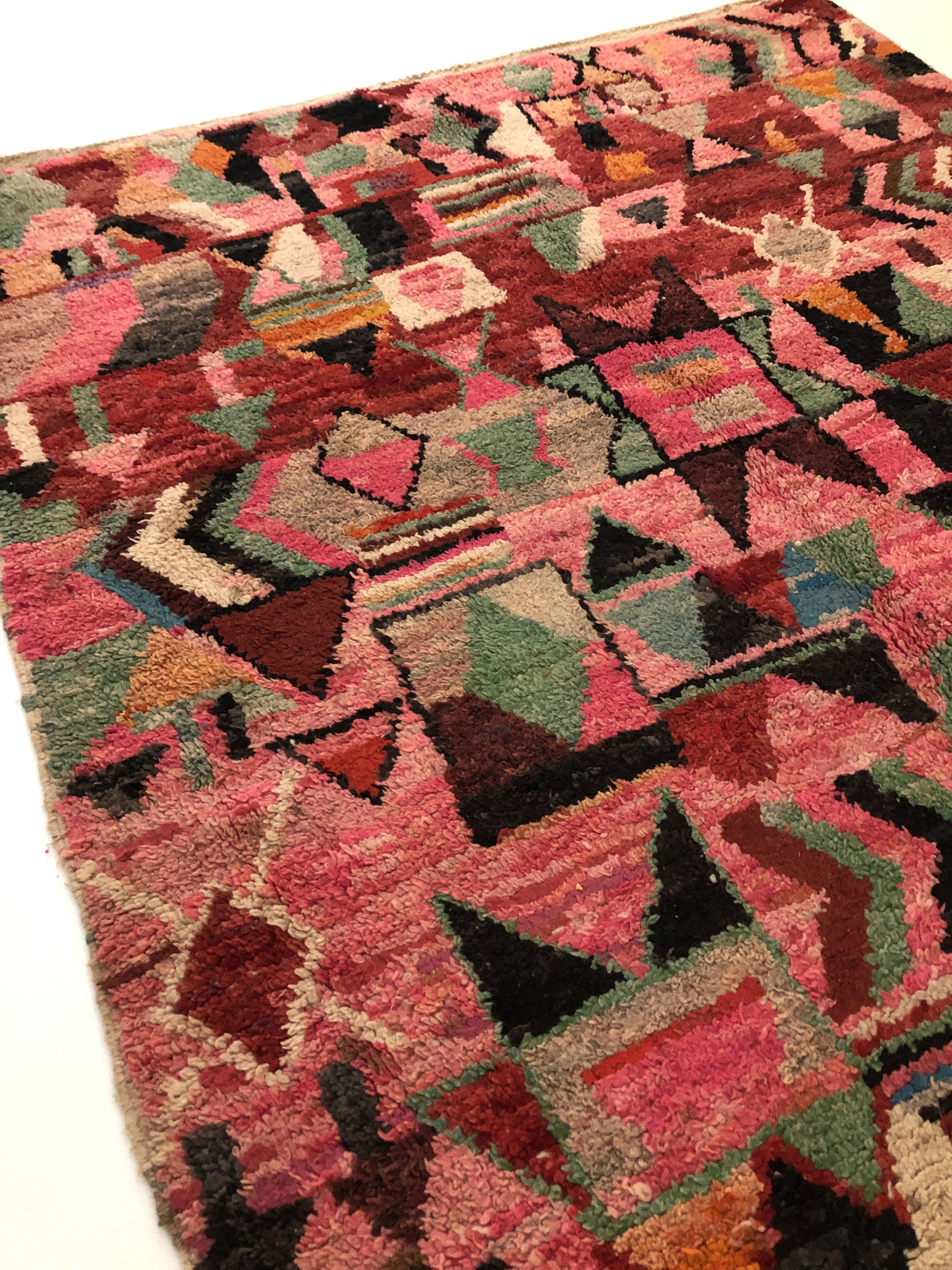 Moroccan Berber carpet Boujaad 2,58x1.69m